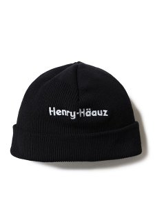 <img class='new_mark_img1' src='https://img.shop-pro.jp/img/new/icons1.gif' style='border:none;display:inline;margin:0px;padding:0px;width:auto;' />【HENRY HAUZ】 HH COOLMAX WATCH CAP (ビーニー/ニットキャップ) Black