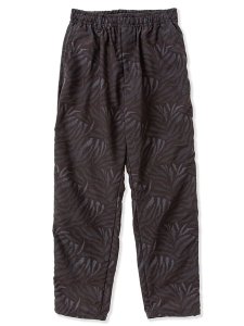 <img class='new_mark_img1' src='https://img.shop-pro.jp/img/new/icons43.gif' style='border:none;display:inline;margin:0px;padding:0px;width:auto;' />【CALEE】 Animal type pattern easy trousers (アニマルパターン ナイロンイージートラウザーパンツ) Black