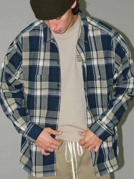 ROUGH AND RUGGED WALKEN チェック　シャツ　SHIRT 30% OFF SALE 