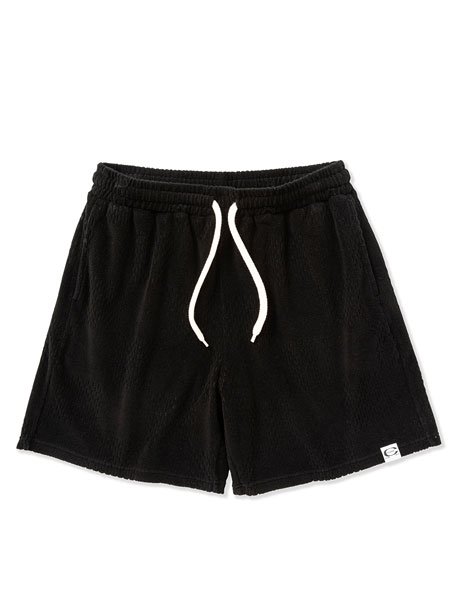 CALEE】 CALEE Checker pile jacquard relax shorts (パイル イージー