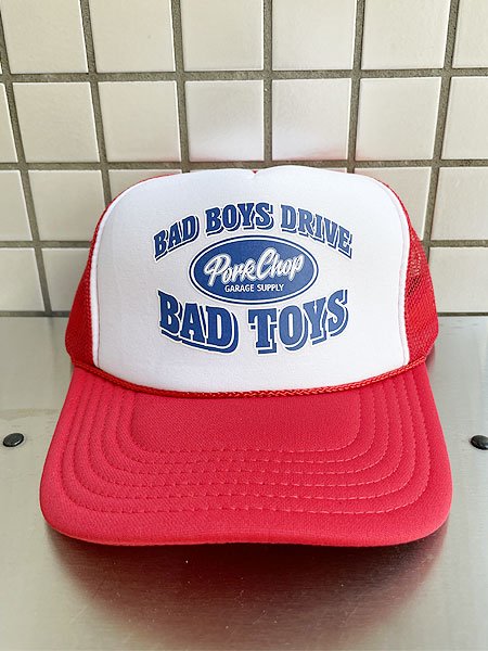 PORKCHOP GARAGE SUPPLY】 BAD TOYS CAP (メッシュキャップ) - STORAGE