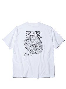 【RADIALL】 YIN YANG - CREW NECK T-SHIRT S/S (S/S プリントTシャツ) White