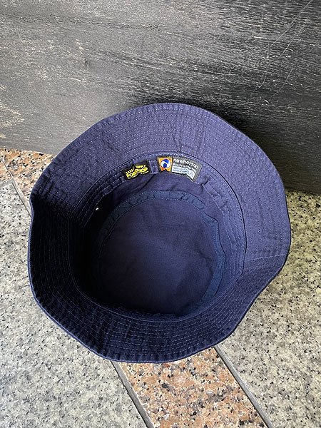 PORKCHOP GARAGE SUPPLY】 OVAL BUCKET HAT (ワッペン バケットハット