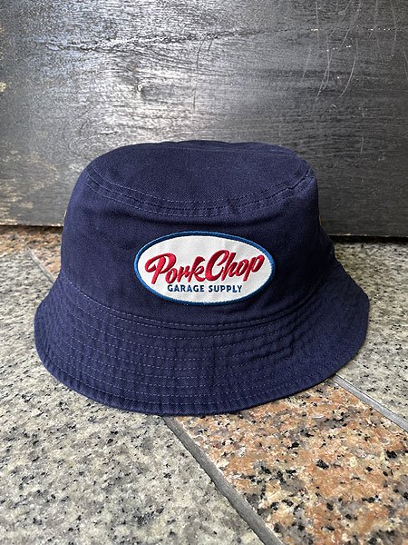 【PORKCHOP GARAGE SUPPLY】 OVAL BUCKET HAT (ワッペン バケットハット) - STORAGE STORE  ストレイジストア 宮城県,仙台市,公式通販,セレクトショップ,通販