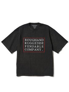 【ROUGH AND RUGGED】 DESIGN CT-01/DM (S/S プリントTシャツ) Black
