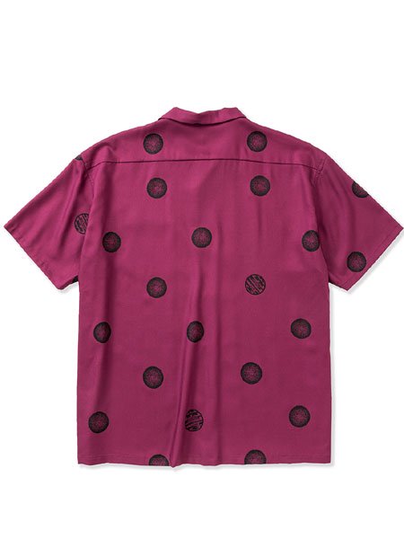 CALEE】 Original dot pattern amunzen cloth S/S shirt (S/S オープン ...