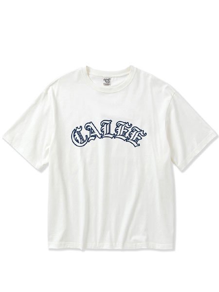 CALEE】 Drop shoulder CALEE arch logo t-shirt (ドロップショルダー