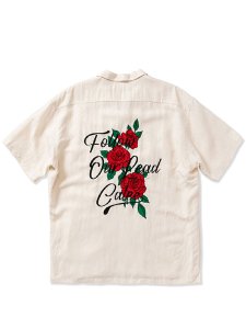 <img class='new_mark_img1' src='https://img.shop-pro.jp/img/new/icons43.gif' style='border:none;display:inline;margin:0px;padding:0px;width:auto;' />CALEE R/L FOL Embroidery S/S shirt (S/S ץ󥫥顼 ) Ivory