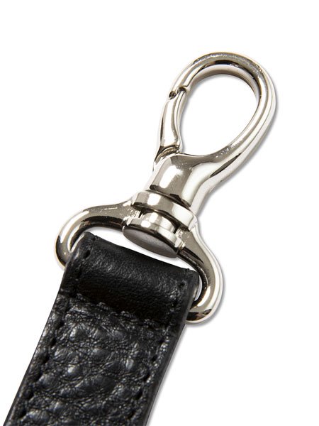 CALEE】 Silver star concho leather key ring (レザー キーリング 