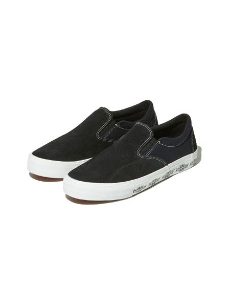 【RADIALL】 × 【POSSESSED SHOE】 POSSE - SLIP ON SNEAKER (スリッポン / スニーカー) Black  - STORAGE STORE ストレイジストア 宮城県,仙台市,公式通販,セレクトショップ,通販