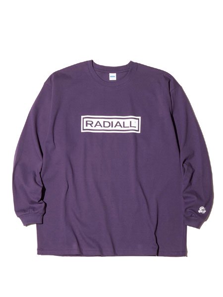 RADIALL】 WHEELS - CREW NECK T-SHIRT L/S (L/S プリントTシャツ