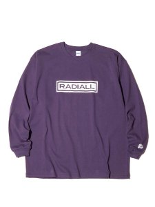 <img class='new_mark_img1' src='https://img.shop-pro.jp/img/new/icons43.gif' style='border:none;display:inline;margin:0px;padding:0px;width:auto;' />RADIALL WHEELS - CREW NECK T-SHIRT L/S (L/S ץT) Purple