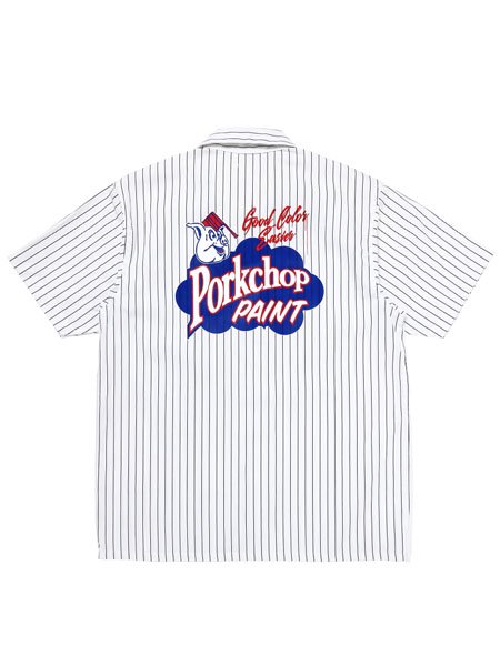 【 NEIGHBORHOOD 】 Stripe paint shirtトップス
