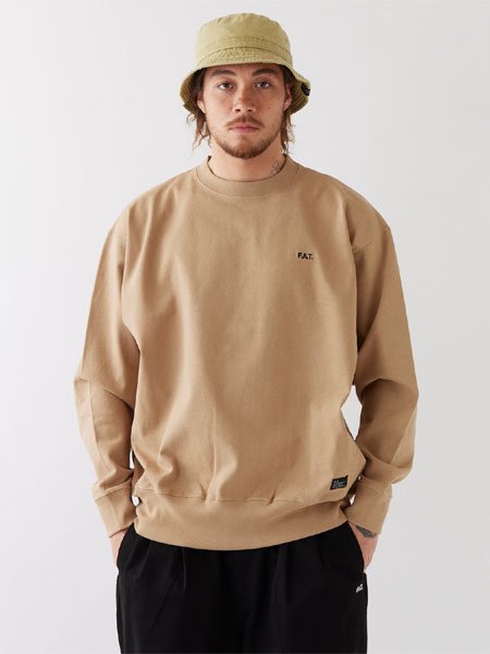 F.A.T.】 AUTHENTIC (L/S クルーネックカットソー) Beige - STORAGE