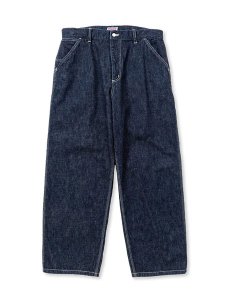 <img class='new_mark_img1' src='https://img.shop-pro.jp/img/new/icons43.gif' style='border:none;display:inline;margin:0px;padding:0px;width:auto;' />【CALEE】 VINTAGE REPRODUCT DENIM PAINTER PANTS ＜OW＞ (デニム ペインターパンツ) Indigo Blue