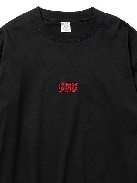 【CALEE】 CAL EMBROIDERY DROP SHOULDER L/S TEE (ドロップショルダー L/S Tシャツ) Black -  STORAGE STORE ストレイジストア 宮城県,仙台市,公式通販,セレクトショップ,通販