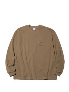 <img class='new_mark_img1' src='https://img.shop-pro.jp/img/new/icons43.gif' style='border:none;display:inline;margin:0px;padding:0px;width:auto;' />【RADIALL】 HOTBOX - CREW NECK T-SHIRT L/S (L/S クルーネック カットソー) Taupe