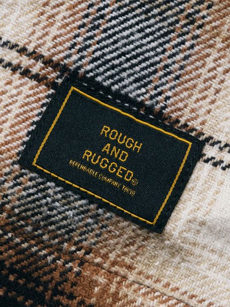 海外受注発注品 ROUGH AND RUGGED KURT CHECK オンブレ - トップス