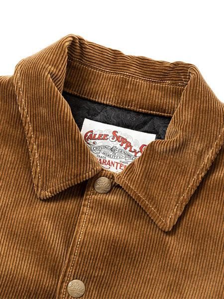 40% OFF SALE 【 CALEE 】 EMBROIDERY CORDUROY AWARD TYPE