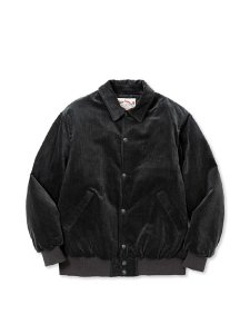 <img class='new_mark_img1' src='https://img.shop-pro.jp/img/new/icons43.gif' style='border:none;display:inline;margin:0px;padding:0px;width:auto;' />CALEE EMBROIDERY CORDUROY AWARD TYPE JACKET (ǥ ɥ㥱å) Charcoal