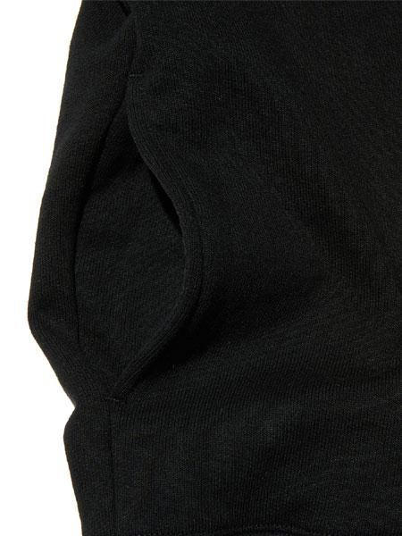 RADIALL | HOOD CITY - CREW NECK SWEATSHIRT L/S - Black