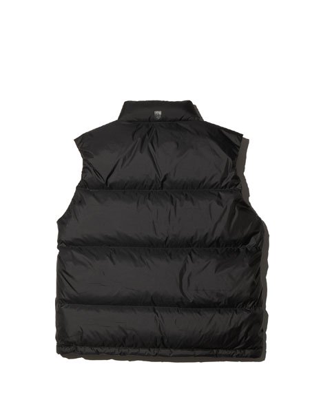 RADIALL】 SUBURBAN - ZIP UP VEST (ダウンベスト) Black