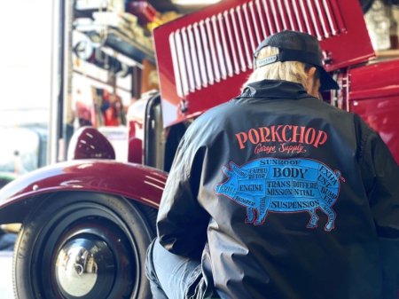 PORKCHOP GARAGE SUPPLY】 PORK BACK COACH JKT (コーチジャケット