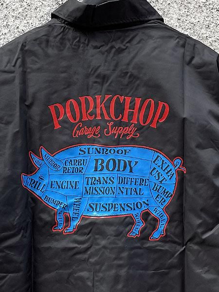 PORKCHOP GARAGE SUPPLY】 PORK BACK COACH JKT (コーチジャケット