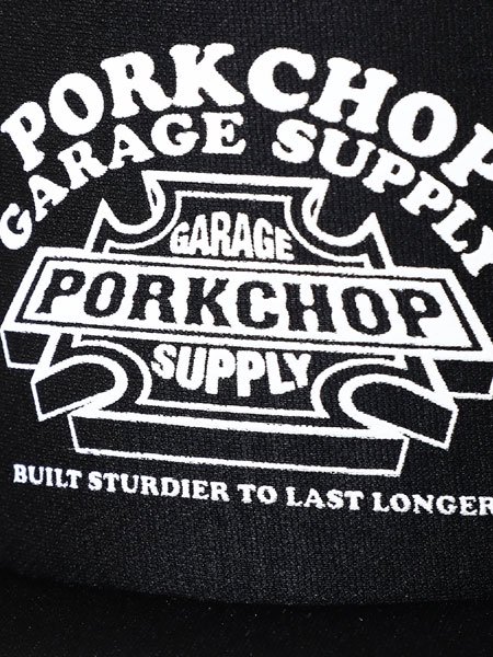 PORKCHOP GARAGE SUPPLY】 3D B&S MESH CAP (メッシュキャップ