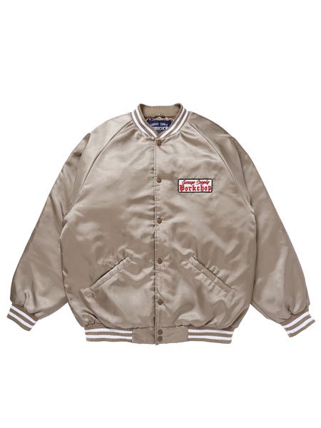 【 PORKCHOP Garage SUPPLY 】 Satin SPORT JKT (サテン スポーツ ジャケット ) Gold - Storage STORE ストレイジストア 宮城県,仙台市,公式通販,セレクトショップ,通販