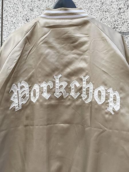 PORKCHOP GARAGE SUPPLY 】 SATIN SPORT JKT (サテン スポーツ