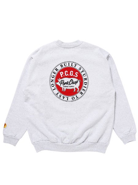 PORKCHOP GARAGE SUPPLY】 CIRCLE PORK SWEAT (クルーネックスウェット