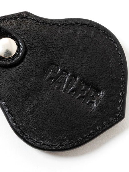 ラスト1点 【 CALEE 】 STUDS LEATHER ASSORT KEY RING ＜TYPE III＞ A ( スタッズ レザー キーリング  ) Black - STORAGE STORE ストレイジストア 宮城県