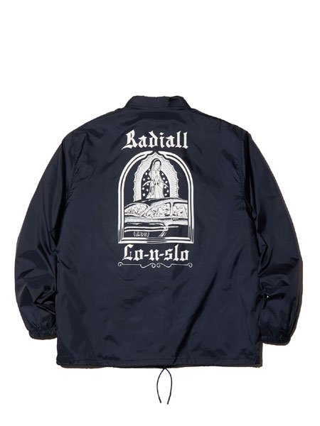 RADIALL】 LO-N-SLO - WINDBREAKER JACKET (ボアコーチJKT) Navy