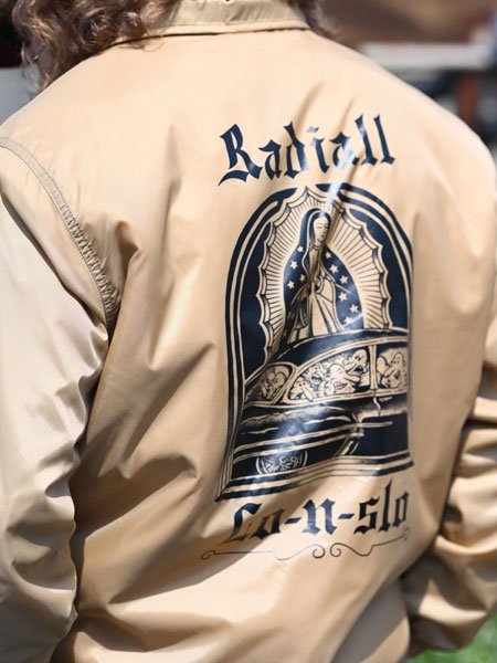 RADIALL 】 LO-N-SLO - WINDBREAKER JACKET ( ボア コーチJKT ) Gold - STORAGE STORE  ストレイジストア 宮城県,仙台市,公式通販,セレクトショップ,通販