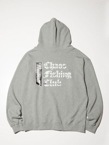 RADIALL 】×【 CHAOS FISHING CLUB 】 CHROME LETTERS - HOODIE
