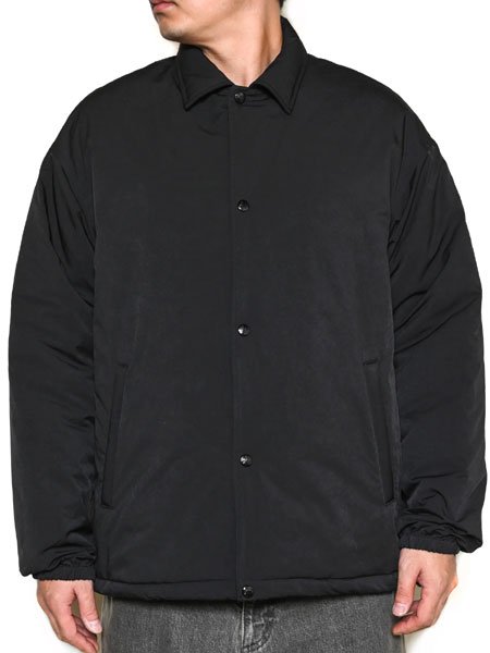 CALEE】 P/N MILL CLOTH PADDED JACKET (パデッドジャケット) Black ...