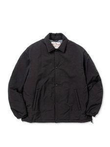 <img class='new_mark_img1' src='https://img.shop-pro.jp/img/new/icons43.gif' style='border:none;display:inline;margin:0px;padding:0px;width:auto;' />【CALEE】 P/N MILL CLOTH PADDED JACKET (パデッドジャケット) Black