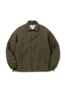 <img class='new_mark_img1' src='https://img.shop-pro.jp/img/new/icons43.gif' style='border:none;display:inline;margin:0px;padding:0px;width:auto;' />【CALEE】 P/N MILL CLOTH PADDED JACKET (パデッドジャケット) Dark Olive