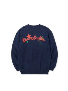 <img class='new_mark_img1' src='https://img.shop-pro.jp/img/new/icons1.gif' style='border:none;display:inline;margin:0px;padding:0px;width:auto;' />【CALEE】 BL LOGO CREW NECK SW (クルーネック スウェット) Navy