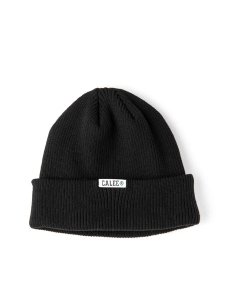 <img class='new_mark_img1' src='https://img.shop-pro.jp/img/new/icons1.gif' style='border:none;display:inline;margin:0px;padding:0px;width:auto;' />【CALEE】 COOL MAX KNIT CAP (ニットキャップ) Black