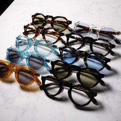 【 EVILACT EYEWEAR 】 ROYAL ( クラウンパントゥタイプ グラッシーズ ) Blue Clear×Color  Photochromic Smoke Lens, - STORAGE STORE ストレイジストア 宮城県,仙台市,公式通販,セレクトショップ,通販