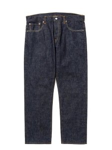 <img class='new_mark_img1' src='https://img.shop-pro.jp/img/new/icons1.gif' style='border:none;display:inline;margin:0px;padding:0px;width:auto;' />【CALEE】 VINTAGE REPRODUCT TAPERED DENIM PANTS ＜OW＞ (テーパードデニムパンツ) Indigo Blue