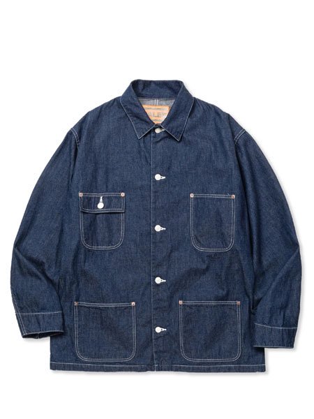 30% OFF SALE 【 CALEE 】9.5OZ DENIM COVERALL ( デニム カバーオール ) Indigo Blue -  STORAGE STORE ストレイジストア 宮城県,仙台市,公式通販,セレクトショップ,通販