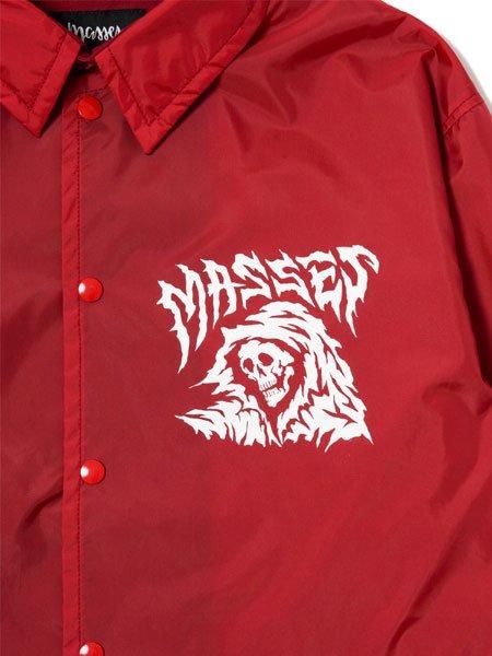 PORKCHOP GARAGE SUPPLY】×【MASSES】 NYLON JKT REAPER P (ナイロン コーチジャケット) Red - STORAGE STORE ストレイジストア 宮城県,仙台市,公式通販,セレクトショップ,通販 PORKCHOP GARAGE SUPPLY】×【MASSES】 NYLON JKT REAPER P (ナイロン コーチジャケット) Red - STORAGE STORE ストレイジストア 宮城県,仙台市,公式通販,セレクトショップ,通販