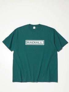 <img class='new_mark_img1' src='https://img.shop-pro.jp/img/new/icons43.gif' style='border:none;display:inline;margin:0px;padding:0px;width:auto;' /> RADIALL  WHEELS - CREW NECK T-SHIRT S/S ( S/S ץ T ) Forest Green