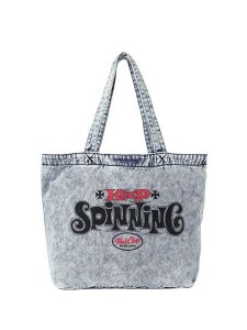 PORKCHOP GARAGE SUPPLY】 SPINNING DENIM TOTE BAG (デニム トート