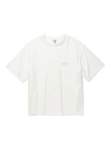 <img class='new_mark_img1' src='https://img.shop-pro.jp/img/new/icons43.gif' style='border:none;display:inline;margin:0px;padding:0px;width:auto;' /> CALEE  EMBROIDERY DROP SHOULDER S/S TEE ( ɥåץ S/S T ) White