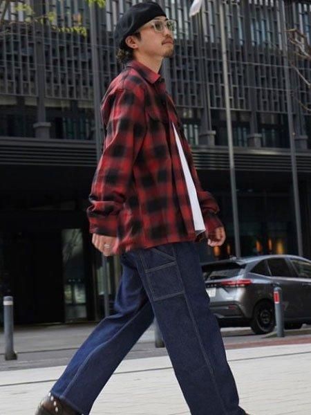 EVILACT 】 OMBLE SHIRT ( L/S オンブレチェックシャツ ) Black - STORAGE STORE ストレイジストア 宮城県,仙台市,公式通販,セレクトショップ,通販 EVILACT 】 OMBLE SHIRT ( L/S オンブレチェックシャツ ) Black - STORAGE STORE ストレイジストア 宮城県,仙台市,公式通販,セレクトショップ,通販