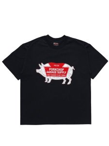 PORKCHOP GARAGE SUPPLY (ポークチョップガレージサプライ) SPEED SLAVE TEE (プリント Tシャツ) Black  - STORAGE STORE ストレイジストア 宮城県,仙台市,公式通販,セレクトショップ,通販